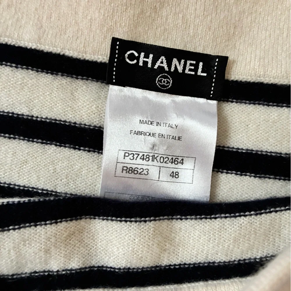 CHANEL vintage cashmere top